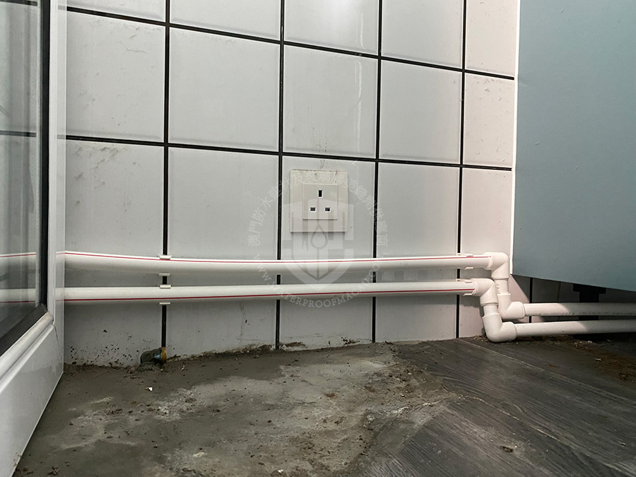 澳門供水管重造